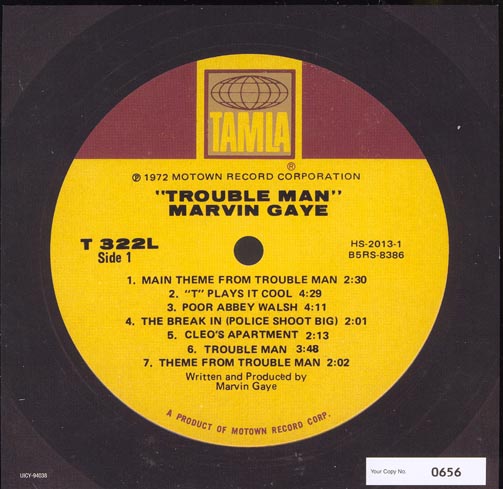 , Gaye, Marvin - Trouble Man